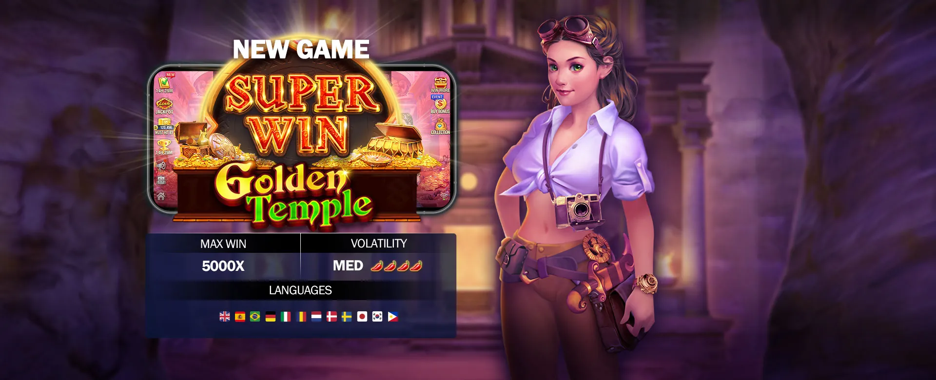 Dynamic online casino environment with ph345 branding